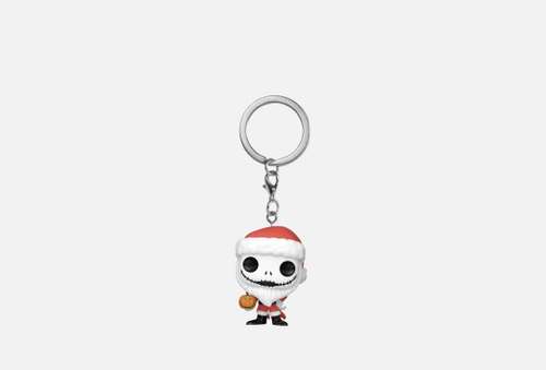 Брелок | Funko | Pocket POP! Disney TNBC Santa Jack w/Jackolantern