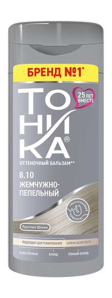 Тоника Оттеночный бальзам для осветленных и светлых волос