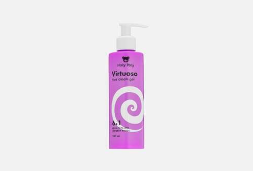 Крем-гель для укладки волос 6в1 | HOLLY POLLY | Hair cream gel Virtuoso 6in1