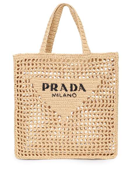 Сумка из рафии, PRADA, 1BG3932C2T F0018