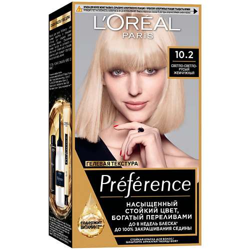 L'ORÉAL PARIS Стойкая краска для волос Preference