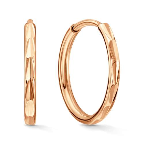 Золотые серьги-конго