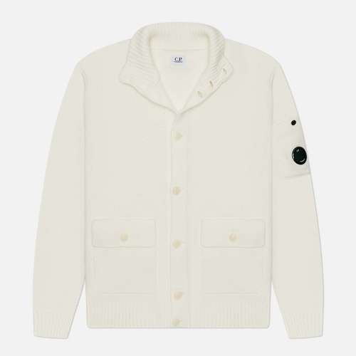 Мужской свитер C.P. Company Compact Cotton Full Button Lens Knit