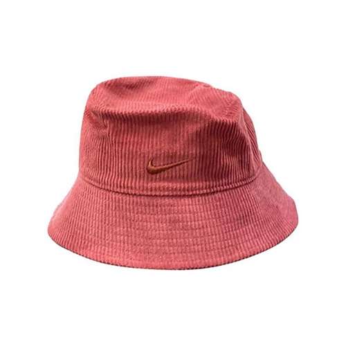 NIKE Вельвет Шляпы ведра Розовый Унисекс