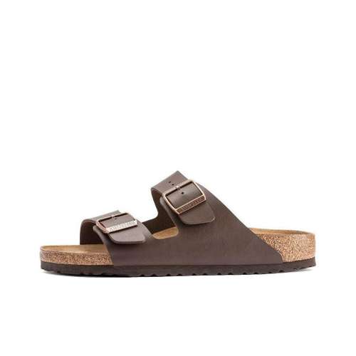 Birkenstock Шлепанцы Унисекс Темно-коричневый Узкий Версия