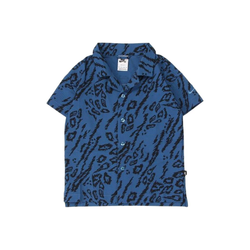 Nike Dri-Fit рубашка SB синего цвета для подростков