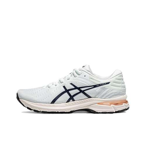 Asics Гель Pursue 7 Ткань Амортизация Износостойкий Низкий Топ Повседневные Беговые Кроссовки Женские Синие