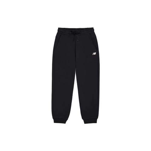 New Balance Вязаные тренировочные брюки мужские черные
