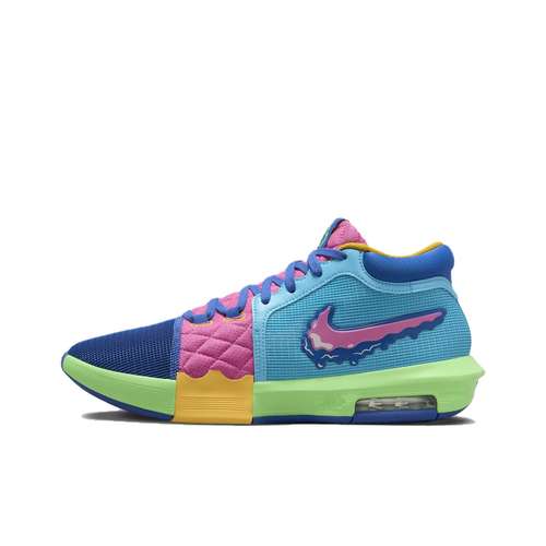 Nike Противоскользящие Износостойкие Противоскользящие Износостойкие MID Топ Баскетбольные кроссовки Мужские