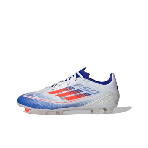 Adidas F50 League Футбольные бутсы Унисекс Белый Синий и Оранжевый