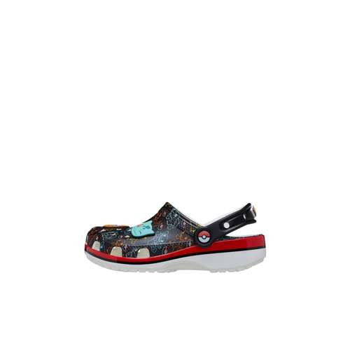 Crocs x POKEMON Классическая обувь-сапожки Низкие Черные для малышей и детей младшего возраста