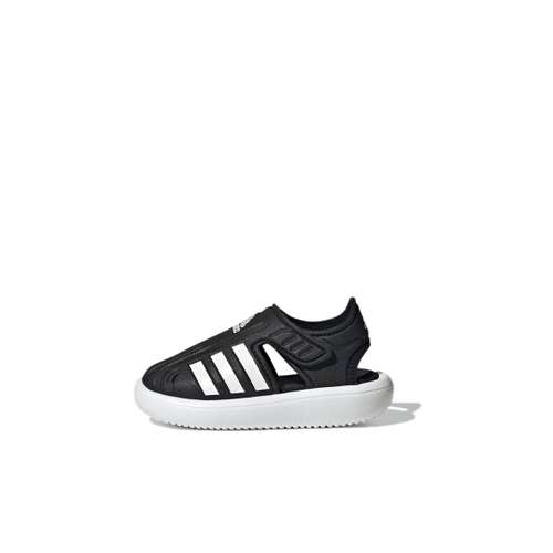 Adidas Water Sandal Закрытый носок Летние Низкие Сандалии Черные для Младенцев и Малышей