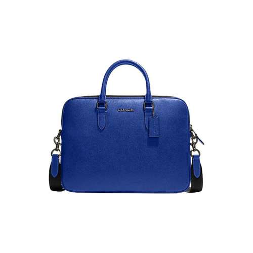 COACH Кожа Доска Мужская Большая Синяя Сумка