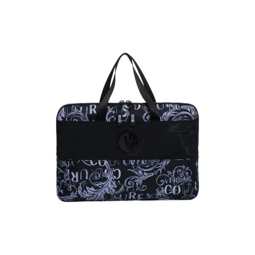 VERSACE JEANS COUTURE Холщовая сумка для ноутбука сумка через плечо сумка обычная (стандартная) унисекс черный