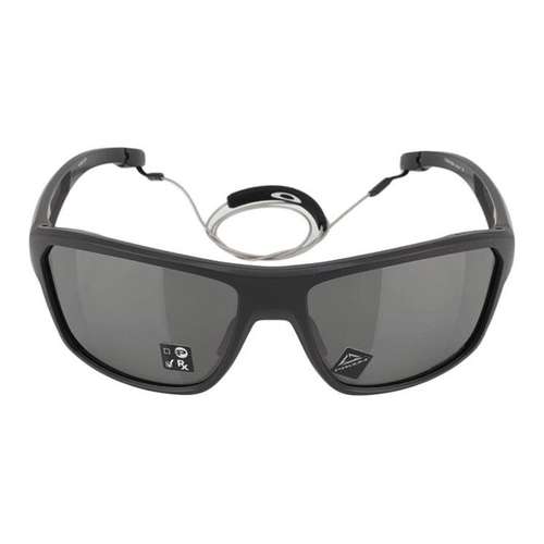 Oakley Пластиковые фигурные солнцезащитные очки унисекс черные