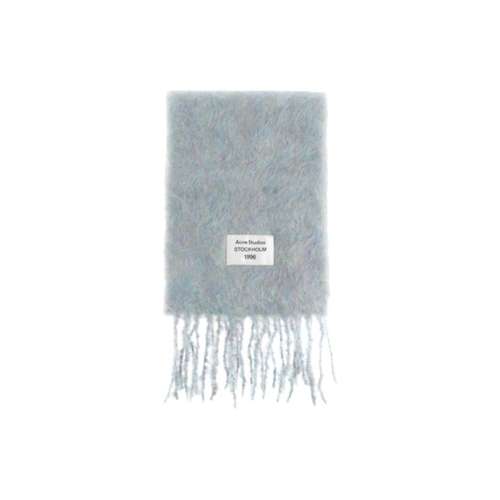 Acne Studios Mohair Вязаные Шарфы Женские Светло-Синий