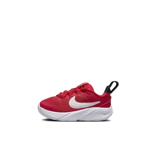 Nike Star Runner 4 Удобная Низкая Обувь для Малышей Красная для Младенцев и Детей раннего возраста