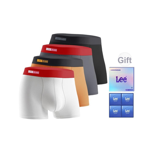 Lee Classic 101 Трусы Подарочная Коробка Мужские 4 Пачки