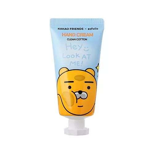 ESFOLIO Крем для рук KAKAO FRIENDS Clean Cotton с ароматом хлопка
