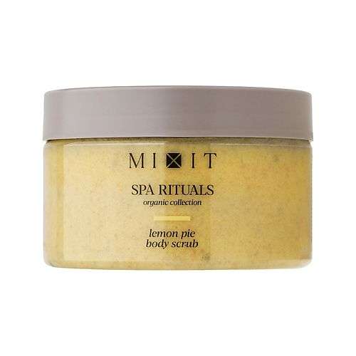 MIXIT Скраб-бальзам для тела SPA RITUALS ORGANIC COLLECTION соляной с ароматом лимонного пирога