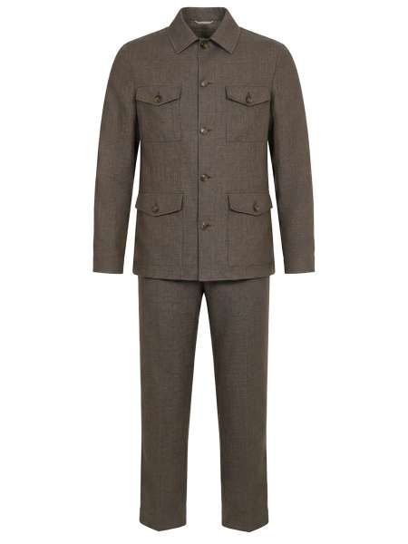 Костюм льняной, CANALI, AE05958/502/S 31247-R/U97003-R