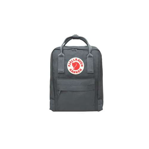Fjallraven Kanken 7L Молния Маленький Рюкзак Чехол для iPad Рюкзак для активного отдыха Сумка Полиэстер Супер Серый