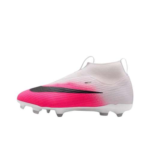 Nike Mercurial Superfly 11 Детские футбольные бутсы Высокий верх Розовый Kids