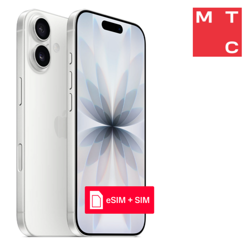 Смартфон, Apple, iPhone 17 512 Гб eSIM + SIM White