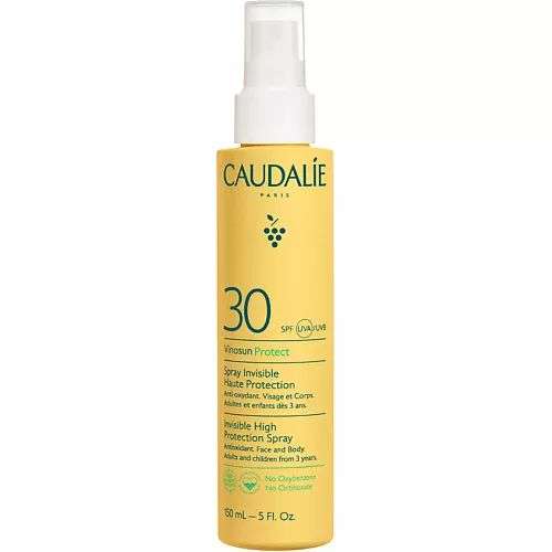 CAUDALIE Молочко-спрей для лица и тела Солнцезащитное SPF 30 Vinosun Protect