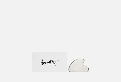 Массажер гуаша для лица и тела | FOR ME by gold apple | Steel gua sha