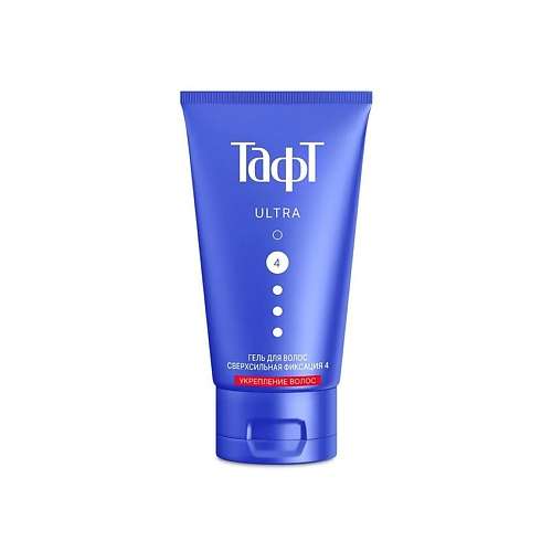 ТАФТ Гель для укладки волос, экспресс-укладка, мегафиксация 4 Ultra