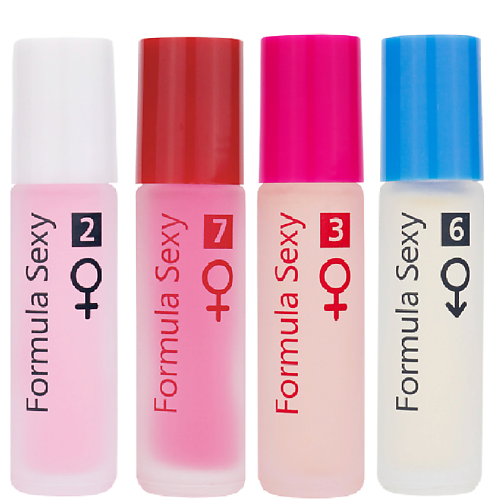 FORMULA SEXY Набор парфюмерных масел для тела с феромонами Формула Секси №2, №7, №3, №6