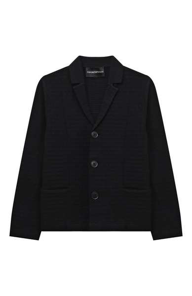 Детское: Хлопковый пиджак Emporio Armani