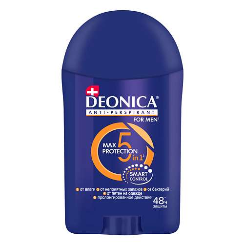 Deonica FOR MEN Антиперспирант стик 5Protection