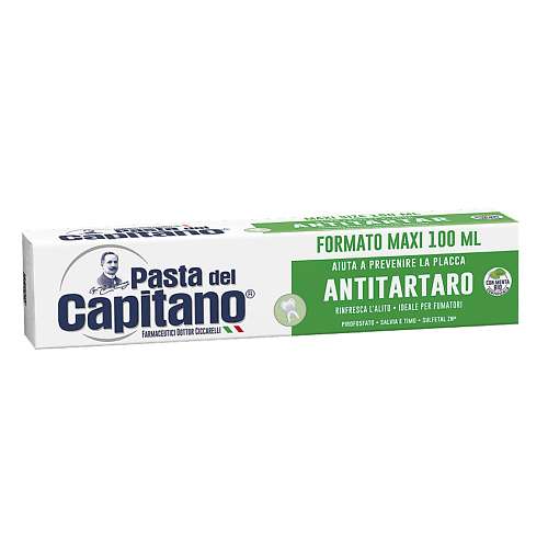 PASTA DEL CAPITANO Зубная паста против зубного камня Antitartaro