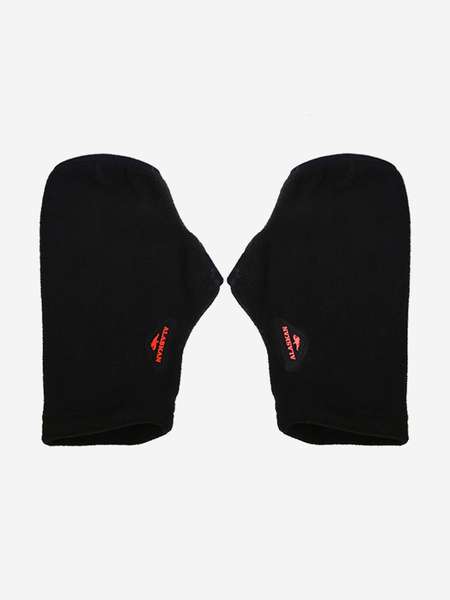 Варежки флисовые Alaskan Small Mittens черные M для рыбалки и охоты