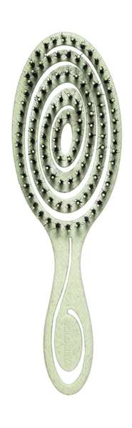 Solomeya Detangling Bio Hair Brush Green