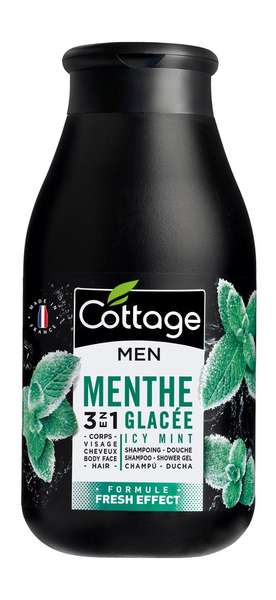 Cottage Men Shampoo-Shower Gel Icy Mint Fresh Effect