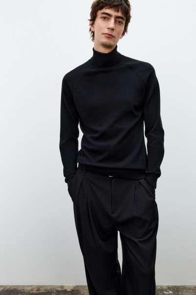 Водолазка базовая тонкой вязки