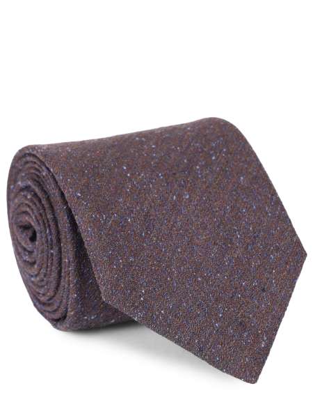 Галстук из шелка и шерсти, CANALI, HJ04399/18/2