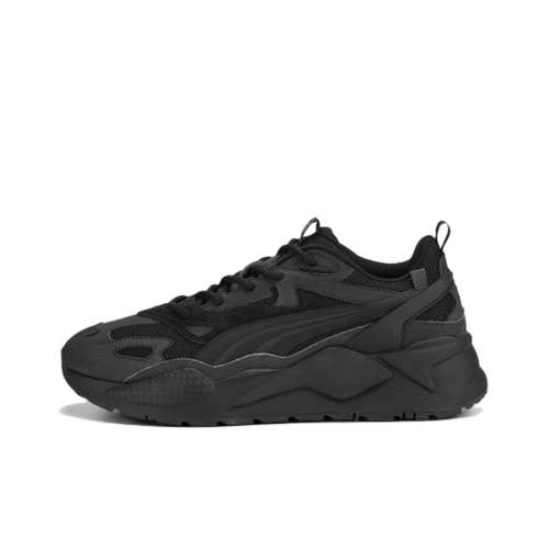 PUMA RS X Efekt PRM Текстиль Кожа Устойчивость к истиранию Низкий верх Повседневная обувь Унисекс Черный