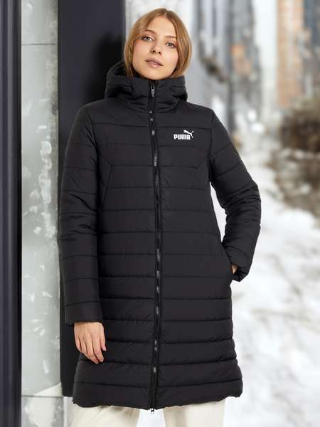 Куртка удлиненная женская PUMA ESS Hooded Padded