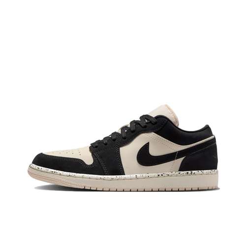 Jordan Air Jordan 1 Гуава-ледяной Трендово Низкие Баскетбольные Кроссовки Женские Молочно-чайный Пудра
