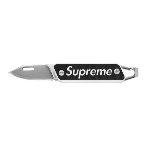Supreme Нержавеющая Сталь Брелоки Унисекс Черный Зеленый Красный