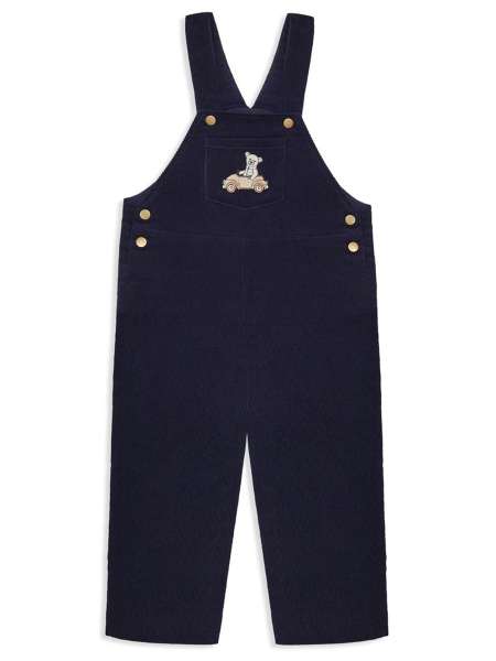 Комбинезон вельветовый, MOTHERBEAR, 1B21WVDNR001-NAVY