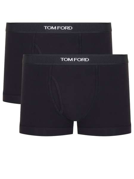 Набор из двух хлопковых трусов-боксеров, TOM FORD, T4XC31040/002