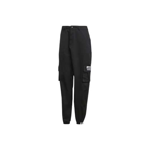 Adidas Originals ARMANI COLLEZIONI Черные Женские Карго Брюки