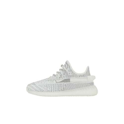 Adidas Originals Yeezy Boost 350 V2 Angel 'Static' Низкие детские повседневные кроссовки Серый Белый для детей 3-7 лет