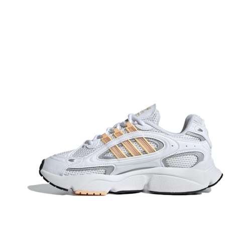 Adidas Originals Ozmillen Сетчатая ткань Низкий топ Повседневные беговые кроссовки Женские Белые