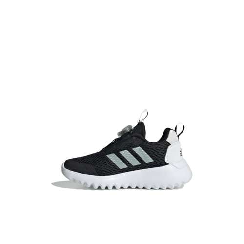 Adidas ActiveFlex BOA 3,0 Low Топ Детская Беговая Обувь Черный Зеленый Малыш